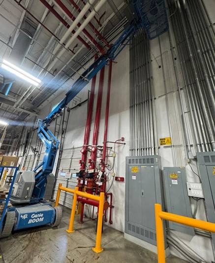 Instalación de contacto eléctrico de 480 V y 60 A, foto 2 de 3